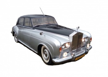 Prestiżowy Rolls-Royce Silver Cloud III (1963r.) Czarno-Srebrny