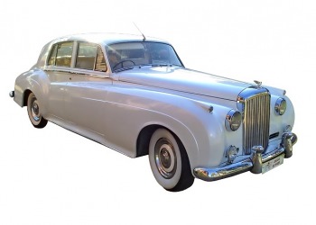 Zabytkowy Bentley S1 1959r. Biały