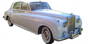 Zabytkowy Bentley S1 1959r. Biały